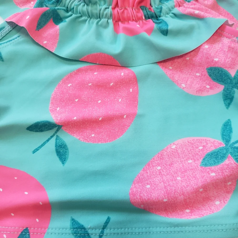 Baby Gap Strawberry Ruffle Swimsuit Top